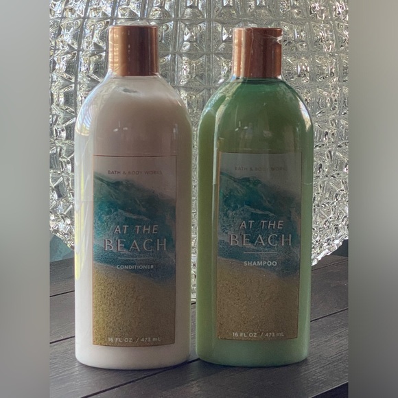 At The Beach Bath & Body Works Lot of 5 Shampoo & Conditioner, Body Scrub NEW - Picture 3 of 14